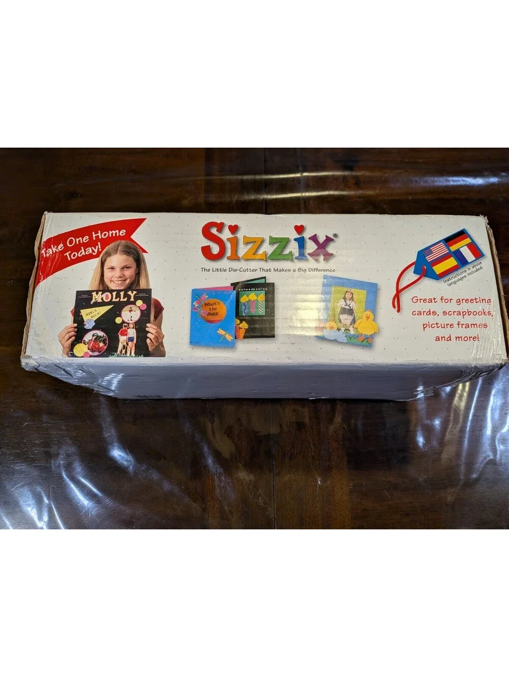 Original Red Sizzix Die Cutting Machine Only Red Die Cutter Available (No Dies)